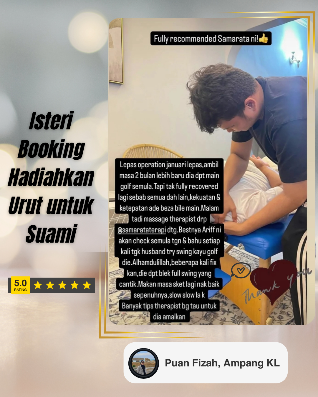 Mobile Home Massage Service